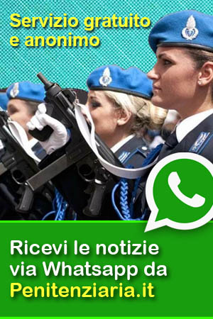 Ricevi notizie whatsapp da Penitenziaria.it