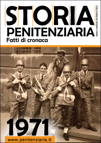 Copertina Storia Penitenziaria 1971