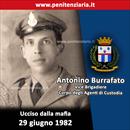 Antonino Burrafato Vice Brigadiere degli Agenti di Custodia ucciso dalla mafia il 29 giugno 1982
