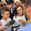 Tragedia del Raganello: Salvini incontra la vedova di Gianfranco Fumarola Poliziotto penitenziario deceduto durante la piena del torrente