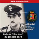Fausto Dionisi, Appuntato di Pubblica Sicurezza, ucciso durante tentativo di evasione dal carcere di Firenze il 20 gennaio 1978