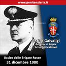 Enrico Galvaligi, Generale dei Carabinieri responsabile delle carceri di massima sicurezza, ucciso dalle BR il 31 dicembre 1980
