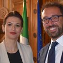 Ministro della giustizia dell'Albania incontra Bonafede Cafiero De Raho e Basentini per cooperazione lotta alla mafia a penitenziari