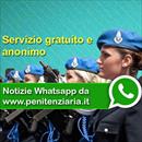 Ricevi le notizie della Polizia Penitenziaria su whatsapp: servizio gratuito e anonimo