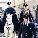 La Polizia Penitenziaria a cavallo alla Giostra equestre della Sartiglia di Oristano